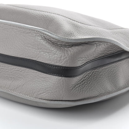 Chloe Grained Calfskin Small Hayley Hobo Cashmere Grey 7 of 9