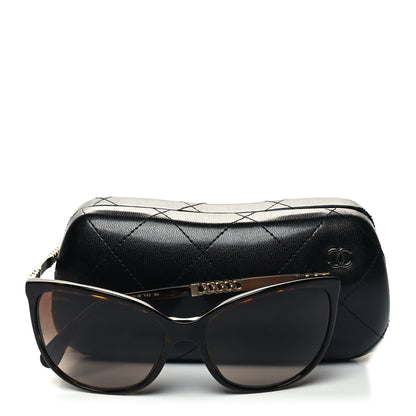 Chanel Chain Polarized Sunglasses 5352 Tortoise 8 of 8