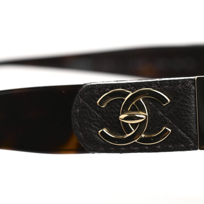 Chanel CC Turnlock Sunglasses 5234-Q Tortoise 8 of 11