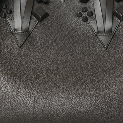 Christian Louboutin Calfskin Empire Spike Studded Small Cabachic Tote Rocket 7 of 9