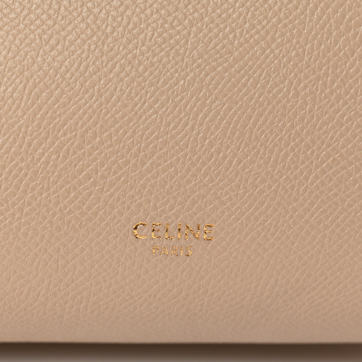 Grained Calfskin Nano Belt Bag Light Taupe