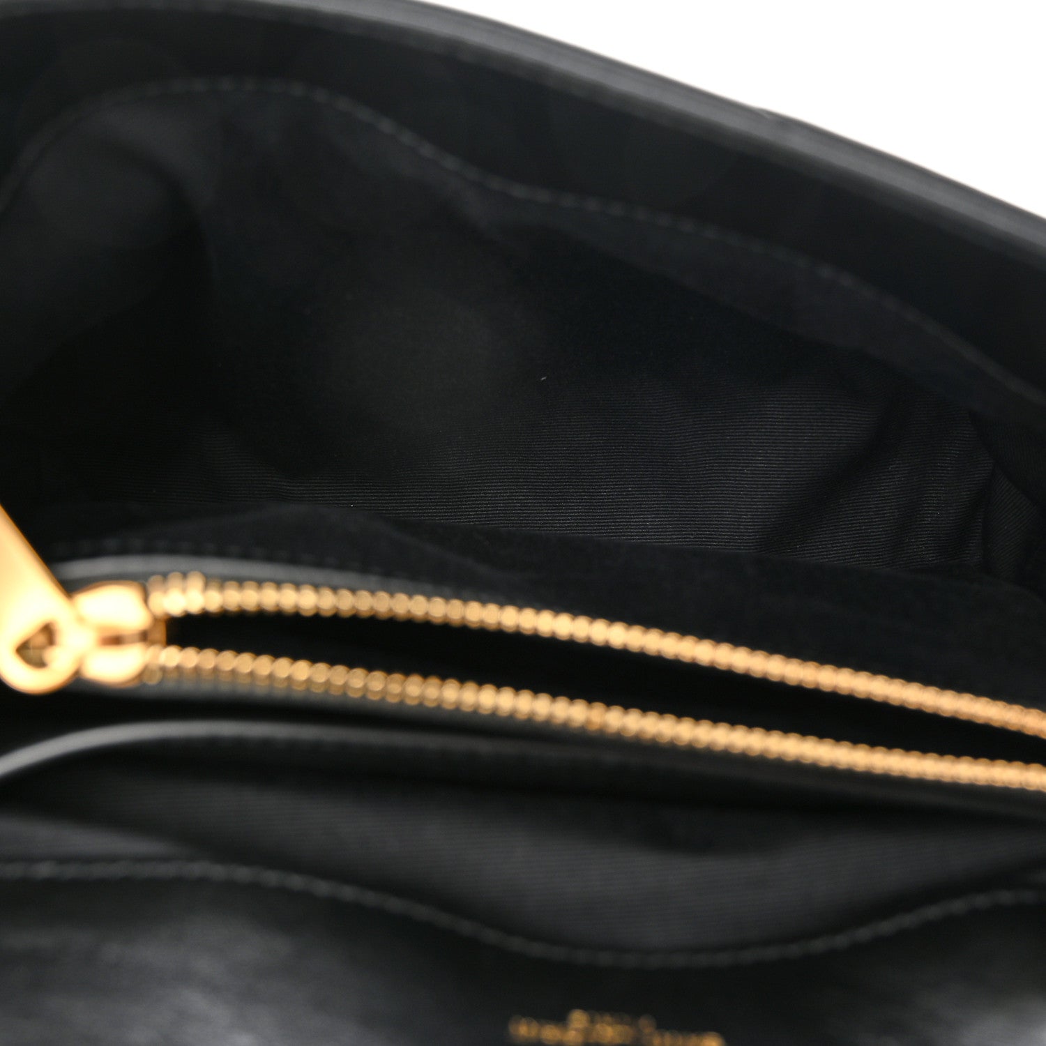 Saint Laurent Calfskin Y Quilted Monogram Small Loulou Chain Satchel Black 4 of 9