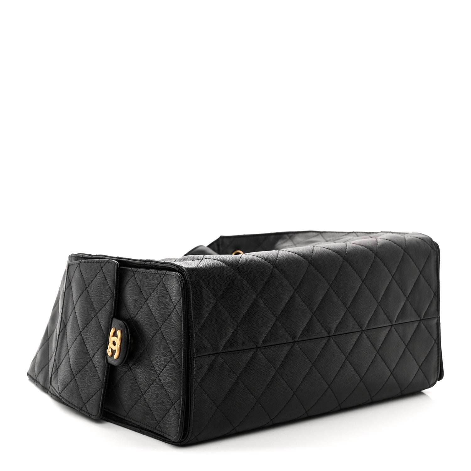 Chanel Caviar Quilted Medium Chanel 25 Handbag Black 5 of 11