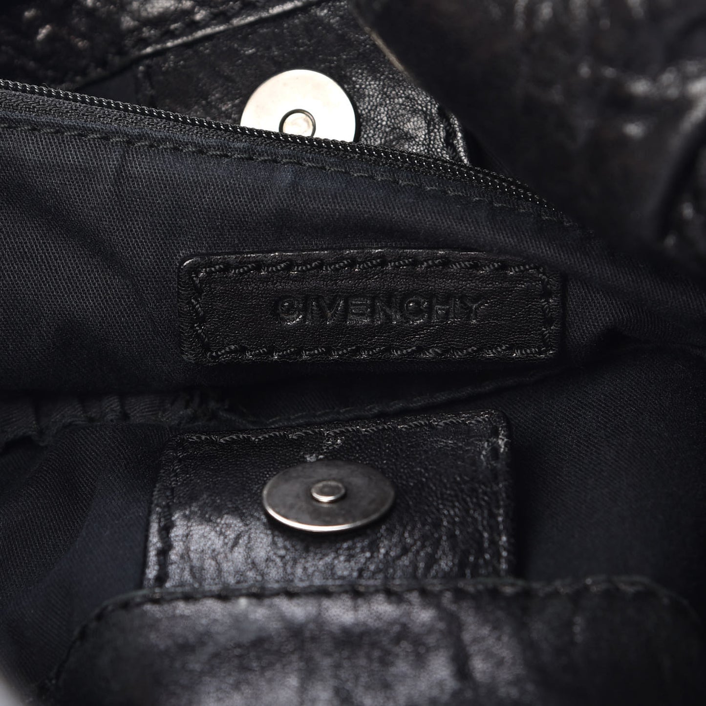 Leather Large Elschia Hobo Black