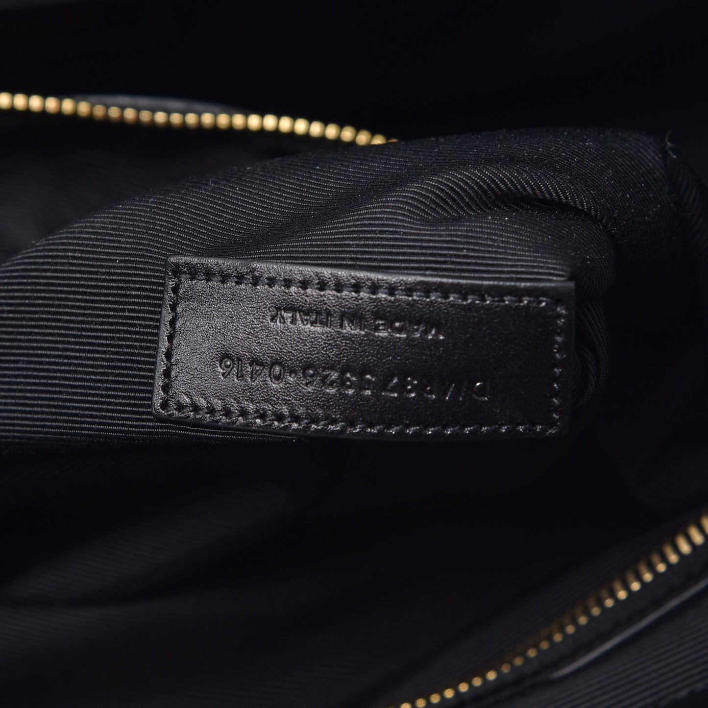 Coated Canvas Large Shopping Tote Lino Nero Black