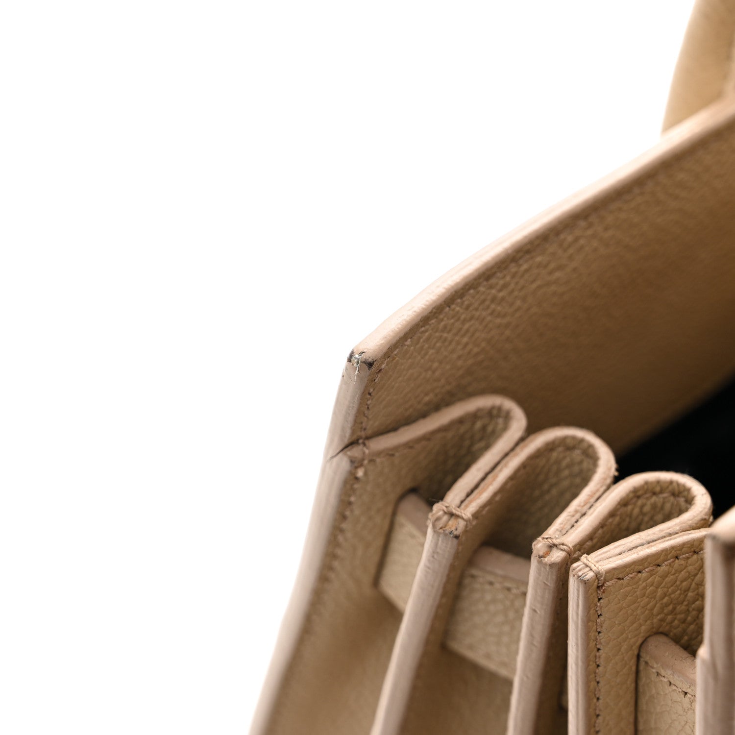 Saint Laurent Grained Calfskin Baby Sac De Jour Dark Beige 13 of 14