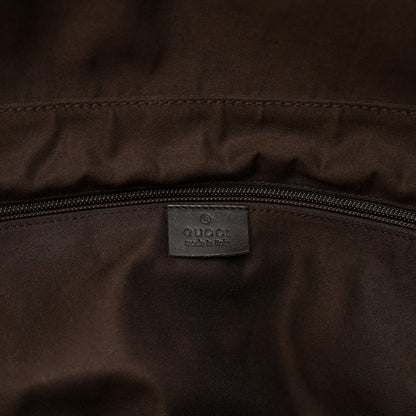 Gucci GG Supreme Monogram Two Wheel Suitcase Brown 6 of 12