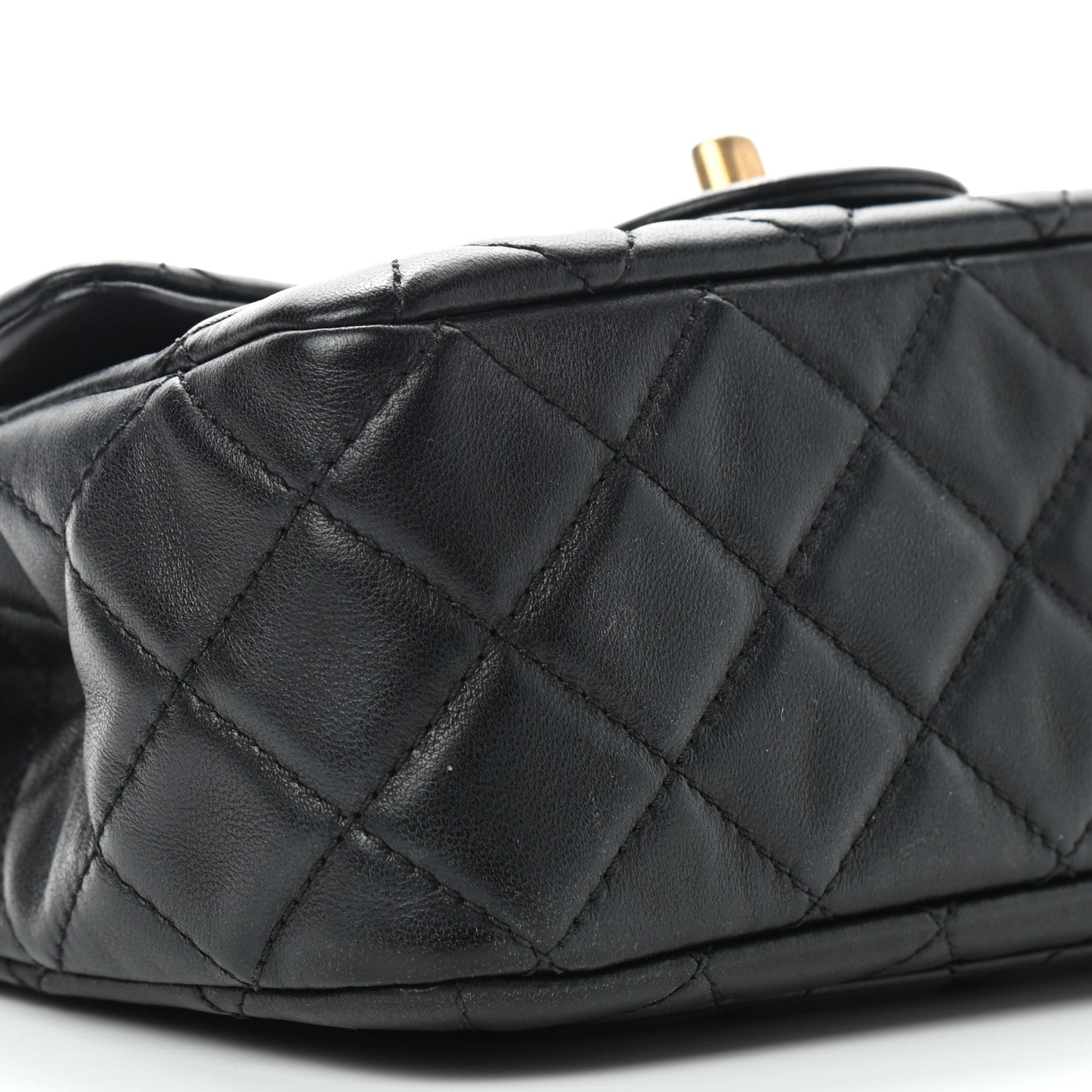 Chanel Lambskin Quilted Mini Pearl Crush Flap Black 8 of 11