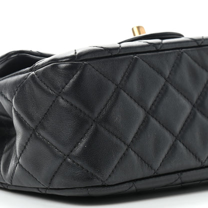 Chanel Lambskin Quilted Mini Pearl Crush Flap Black 8 of 11