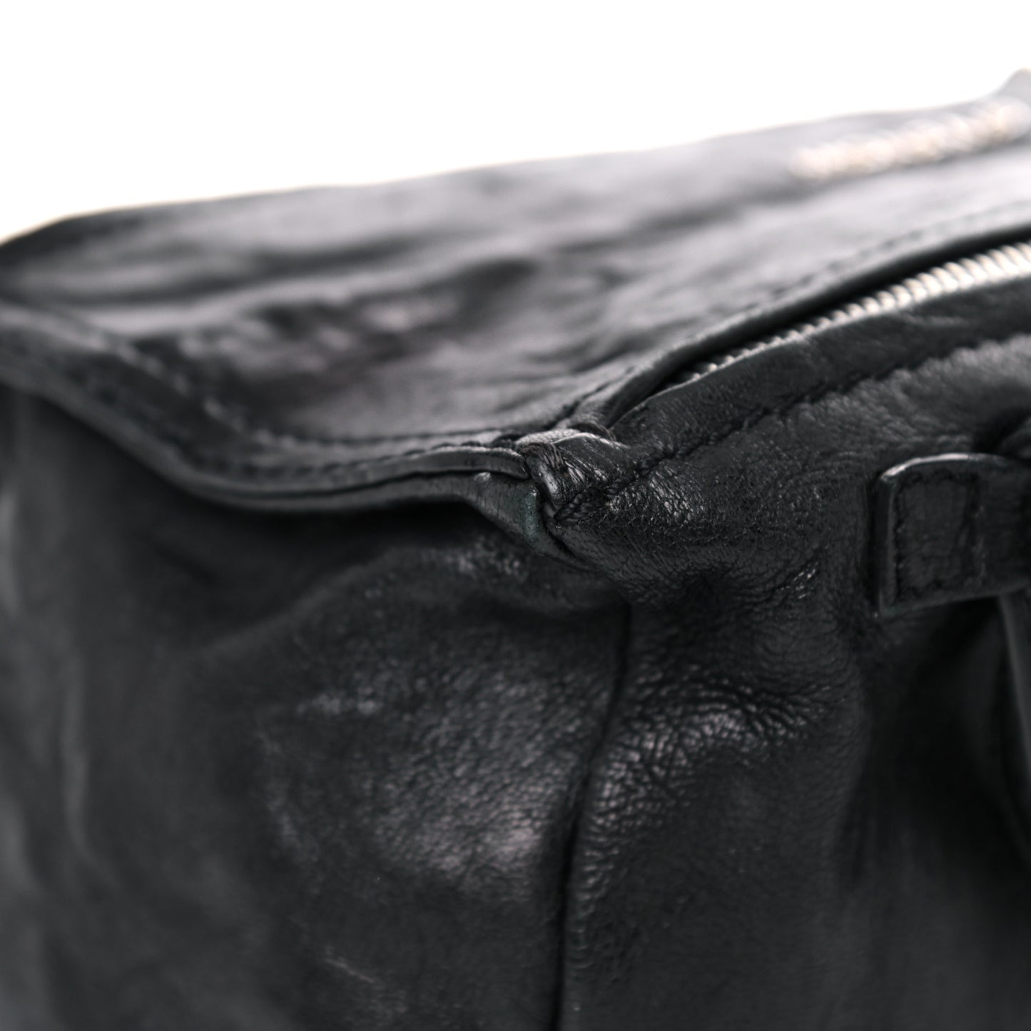 Tumbled Sheepskin Mini Pandora Black