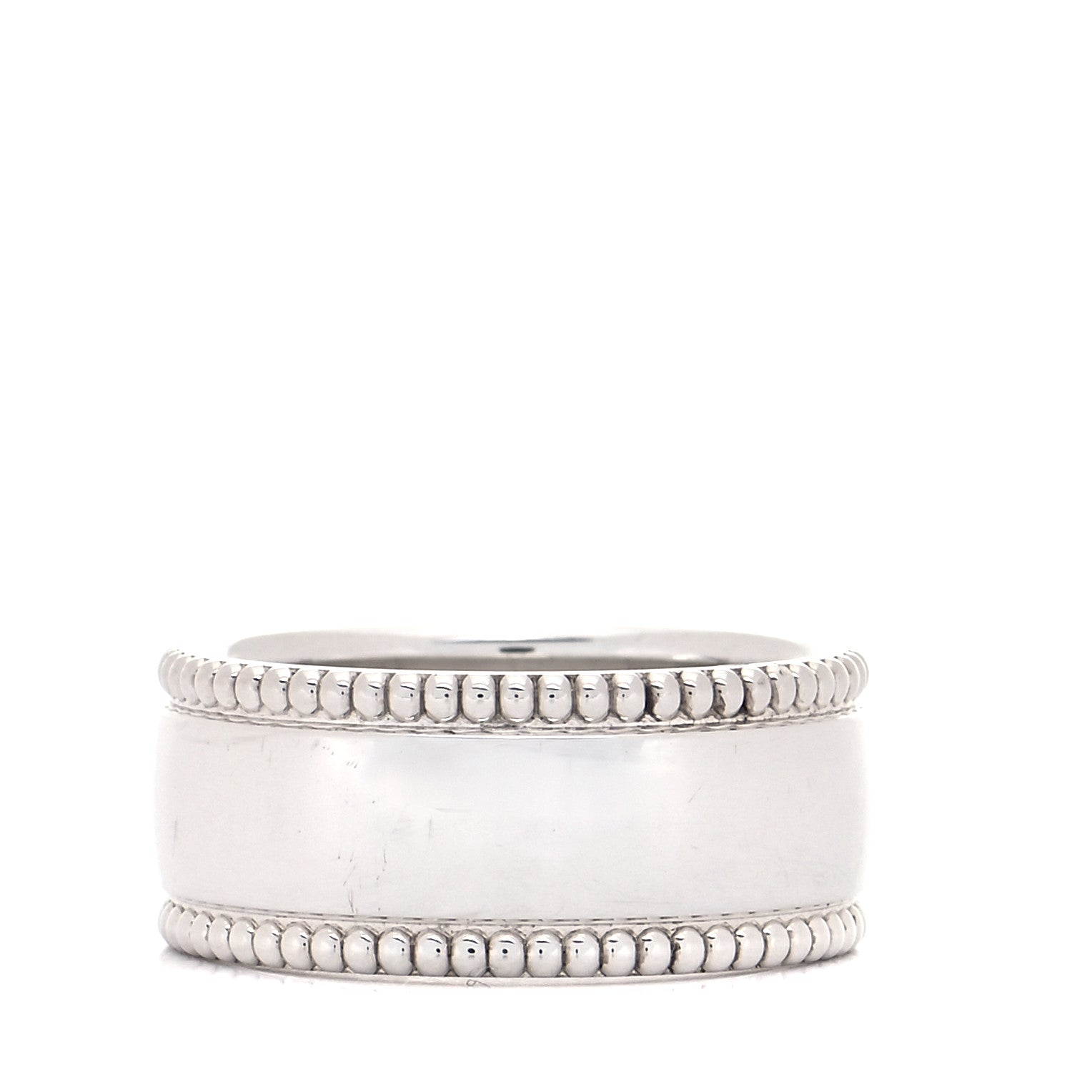 Tiffany Sterling Silver Milgrain I Love You Band Ring 48 4.5 3 of 5