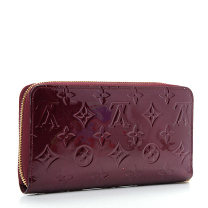 Louis Vuitton Vernis Zippy Wallet Rouge Fauviste 3 of 7