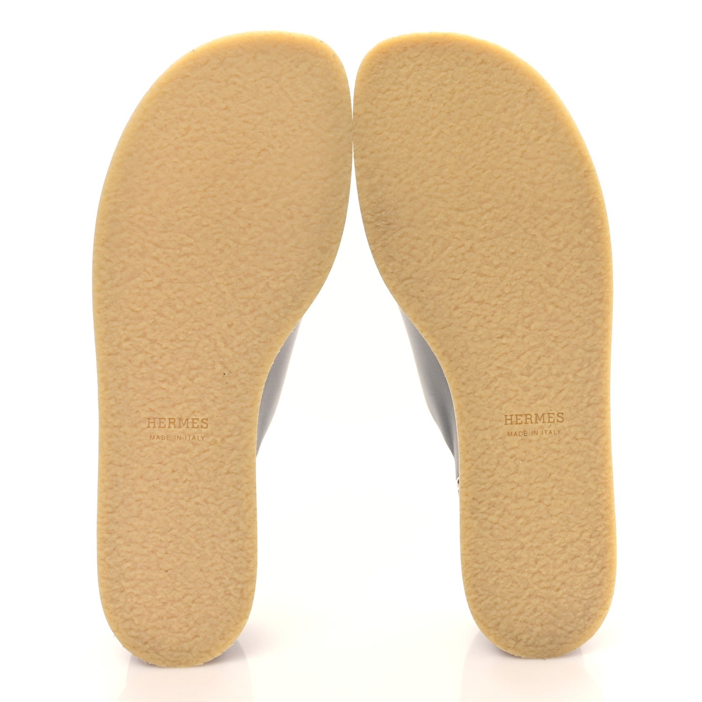 Calfskin Ellipse Sandals 40 Black