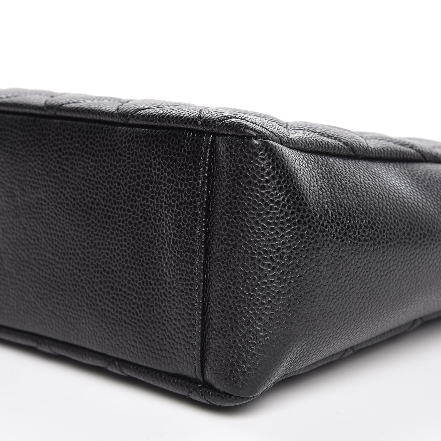 Chanel Caviar Quilted Petit Shopping Tote PST Black 9 of 9