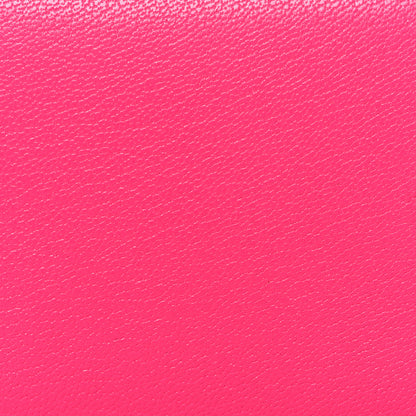 Hermes Chevre Chamkila Calvi Card Case Rose Pop 9 of 10