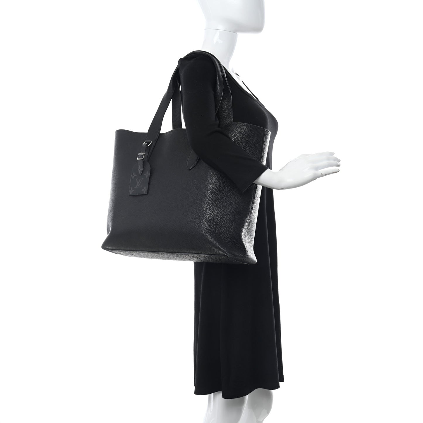 Taurillon Monogram Eclipse Cabas Voyage Black