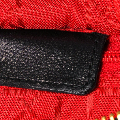 Christian Dior Lambskin Cannage Medium Lady Dior Black 6 of 8