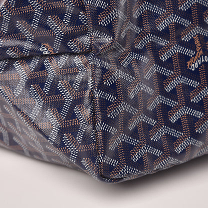 Goyard Goyardine Saint Louis GM Navy 9 of 9