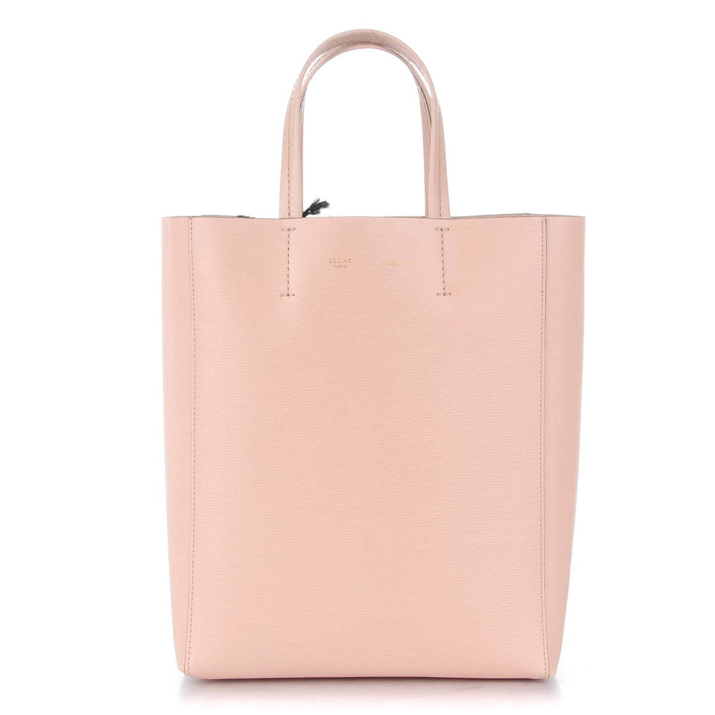 Liege Calfskin Small Vertical Cabas Blush