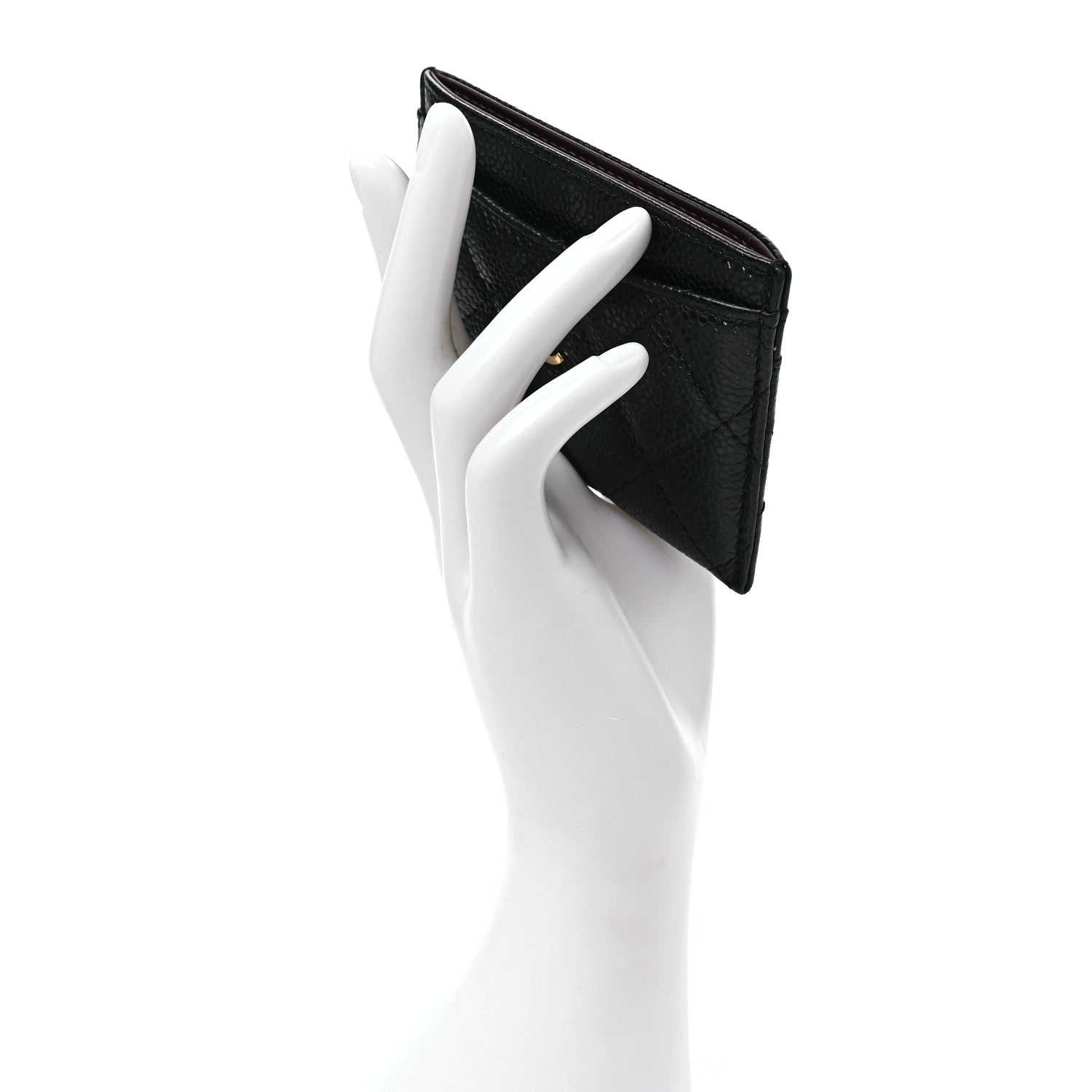 Chanel Caviar Quilted Card Holder Black 2 of 8