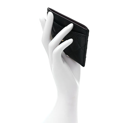 Chanel Caviar Quilted Card Holder Black 2 of 8