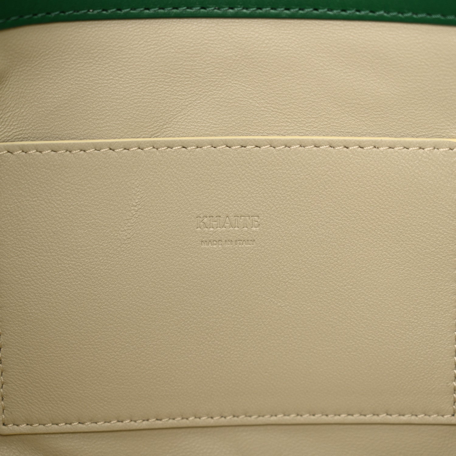 Khaite Calfskin Elena Forest Green 6 of 9