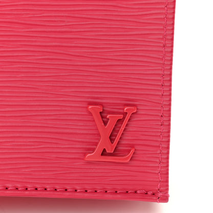 Louis Vuitton Epi Petit Sac Plat Rose Pondicherry 7 of 10