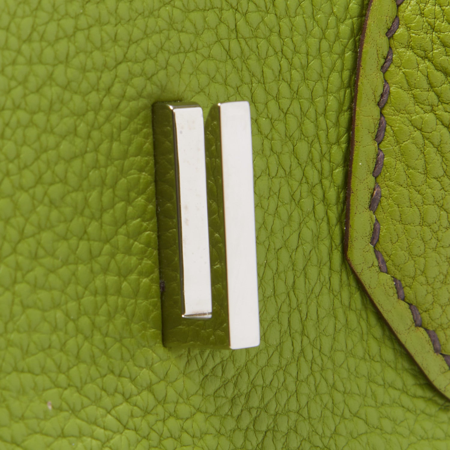 Hermes Togo Birkin 30 Vert Anis 25 of 29