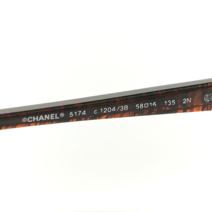 Chanel Acetate CC Sunglasses 5174 Brown 5 of 7
