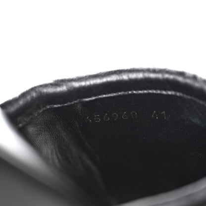 Balenciaga Smooth Nappa Logo Rise Platform Sandals 41 Black White 7 of 7