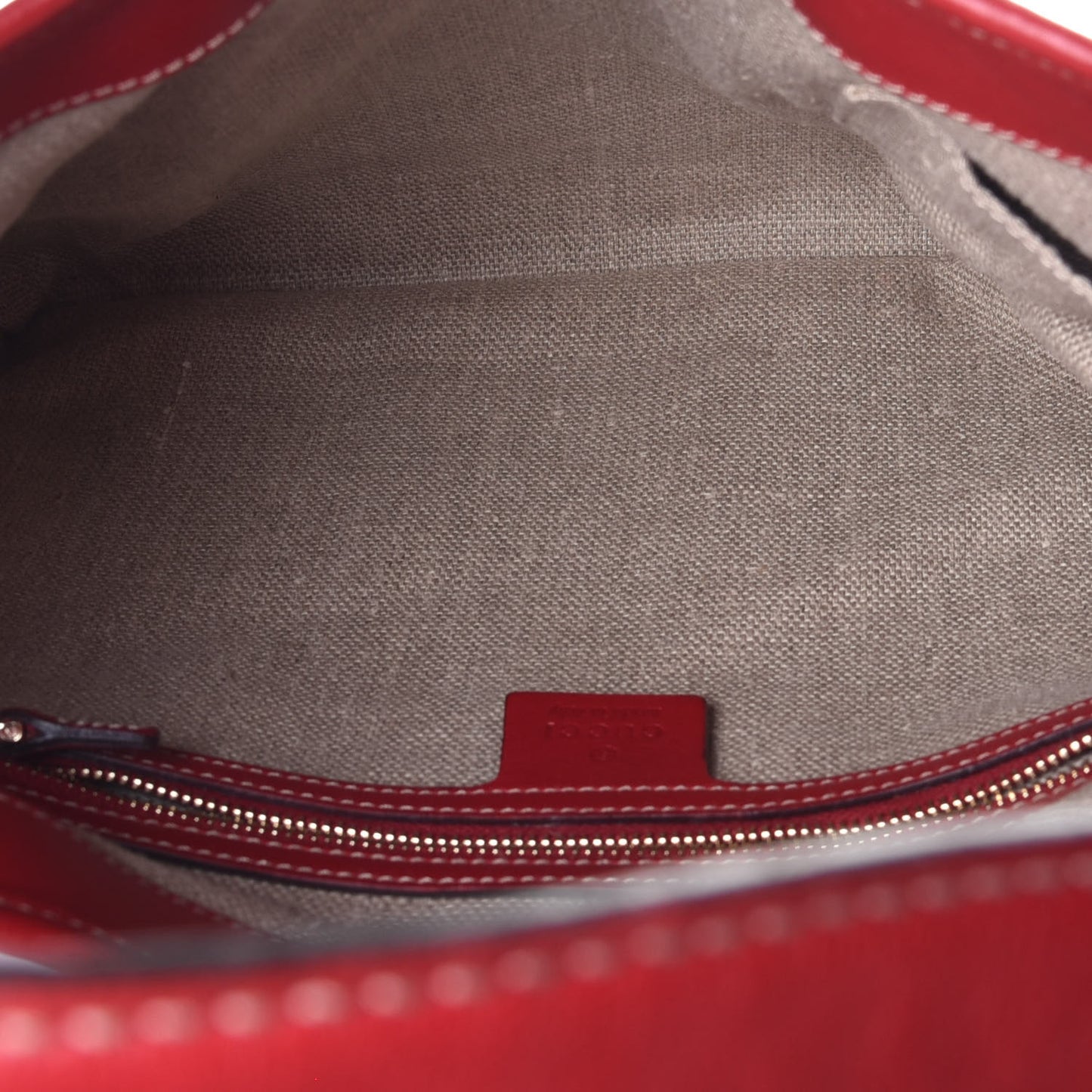 Calfskin Web Medium Jackie O Bouvier Hobo Red