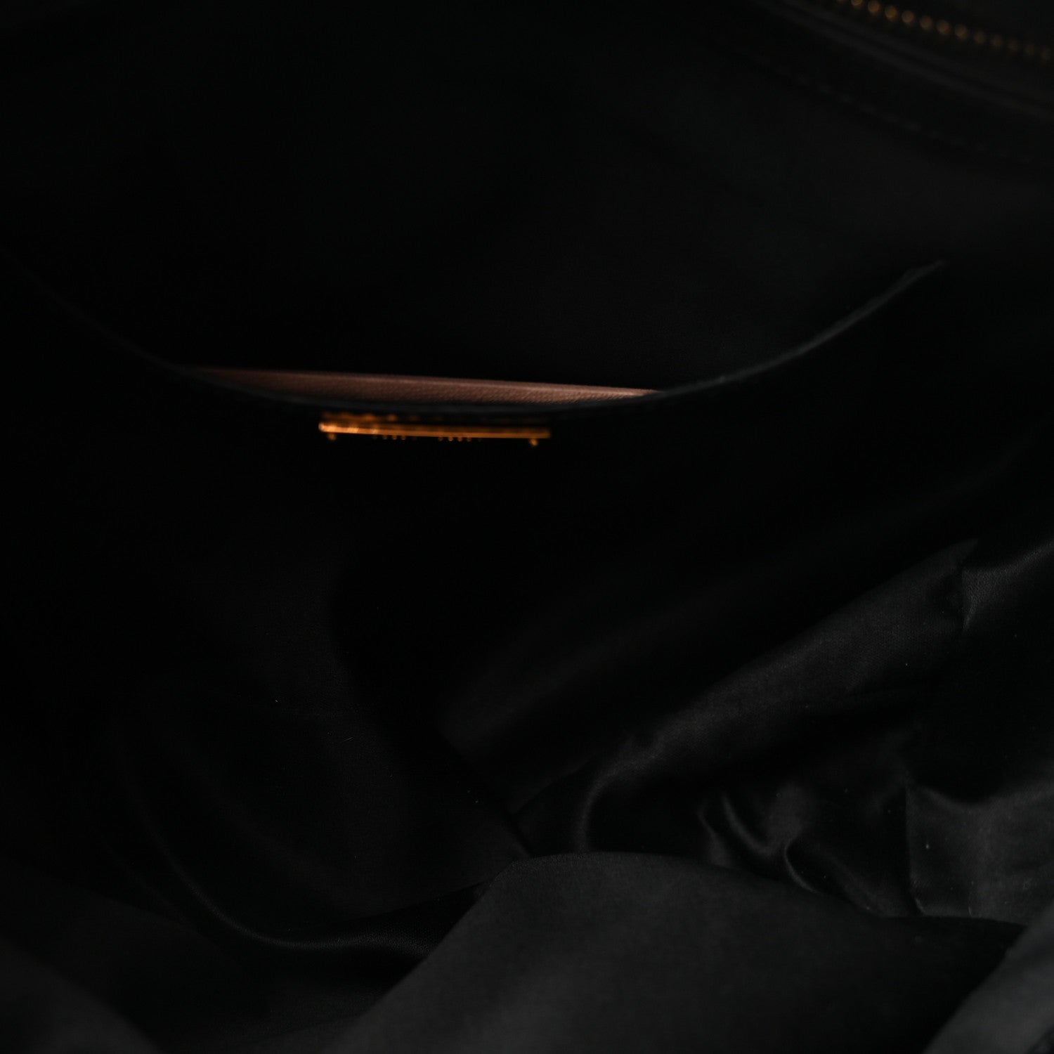 Miu Miu Vitello Shine Top Handle Satchel Black 5 of 9