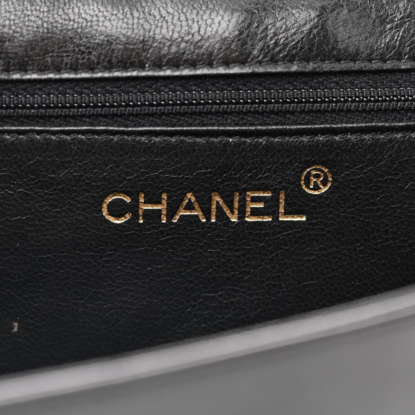 Lambskin Quilted CC Small Single Flap Black