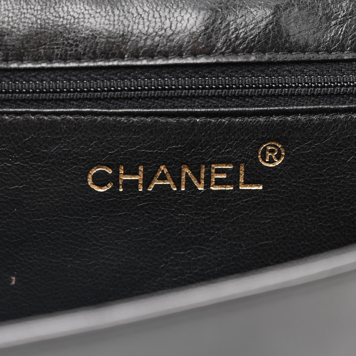 Chanel Lambskin Quilted CC Small Single Flap Black 6 of 14