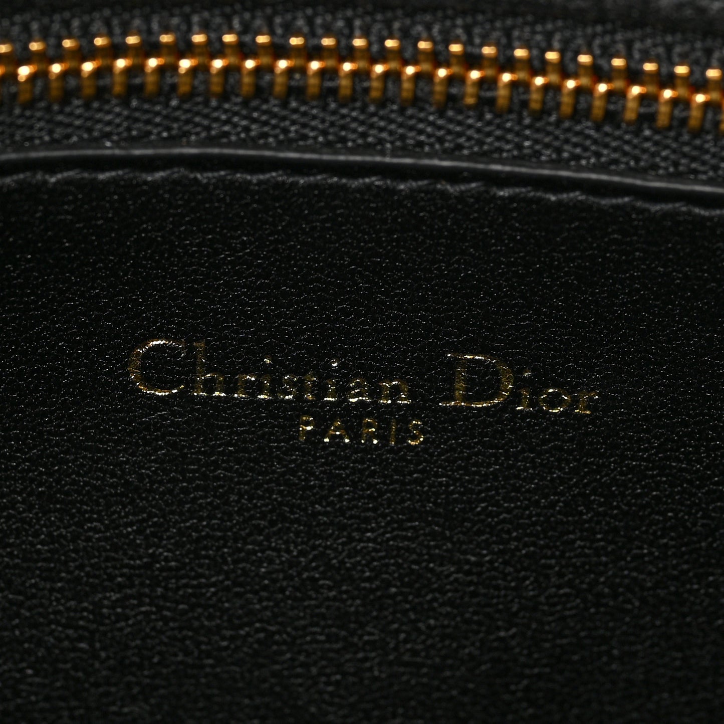 Supple Calfskin Caro Double Pouch Black
