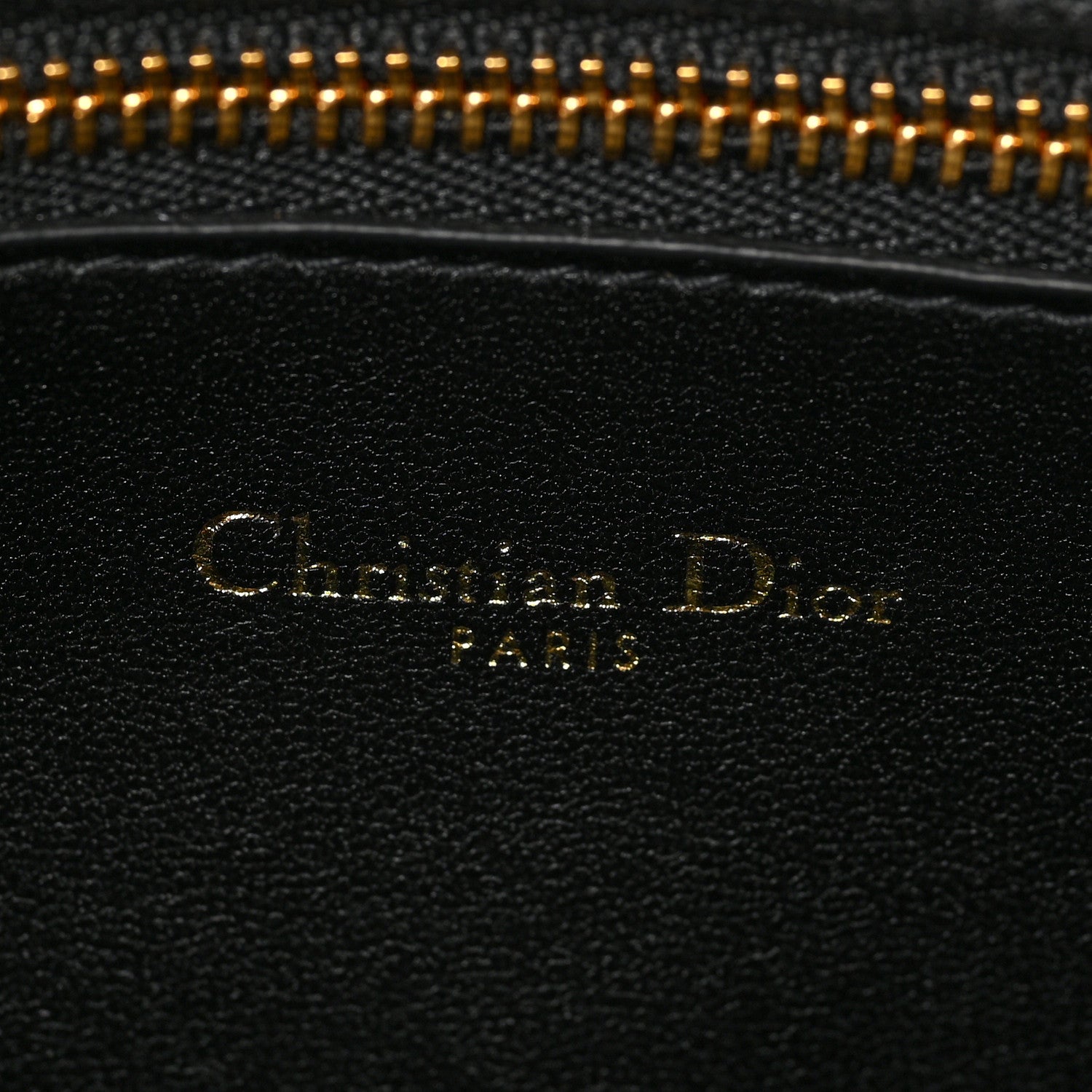 Christian Dior Supple Calfskin Caro Double Pouch Black 6 of 8