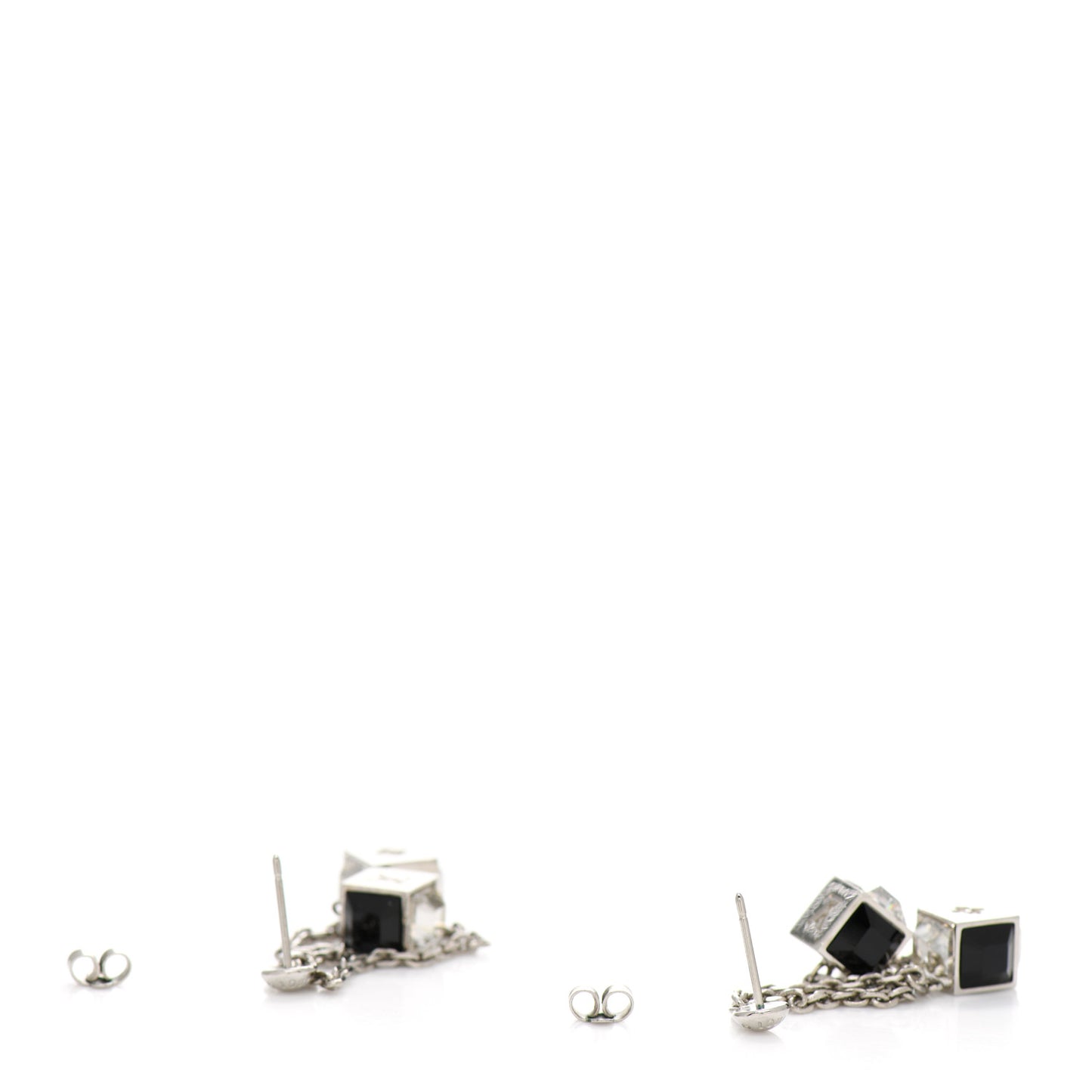 Swarovski Gamble Earrings Silver