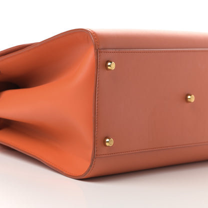 Dolce & Gabbana Vitello Morbido Large Sicily 58 Bag Orange 10 of 17