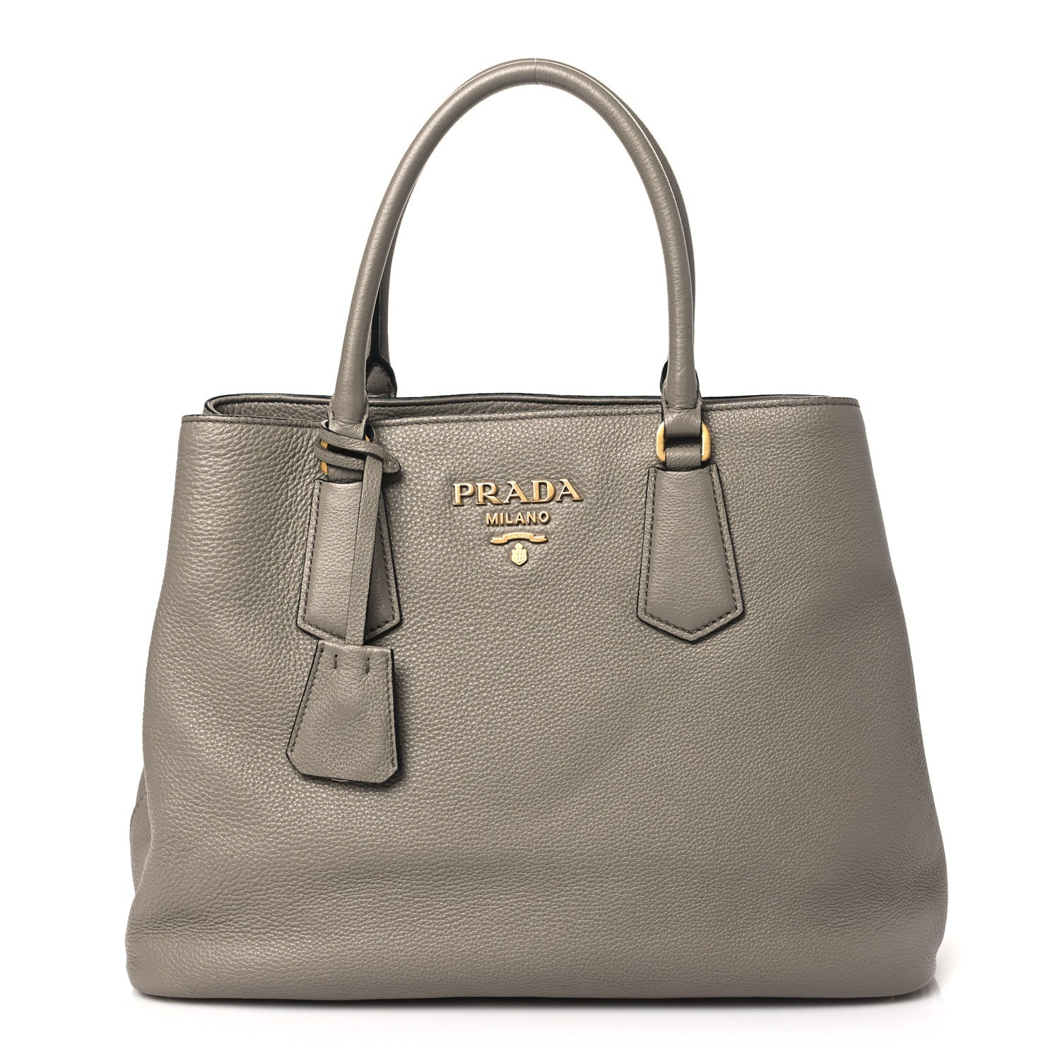 Prada Vitello Phenix Shoulder Bag Argilla 1 of 9