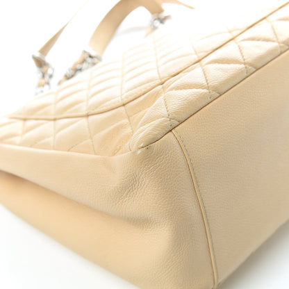 Chanel Caviar Quilted Grand Shopping Tote GST Beige Clair 18 of 22