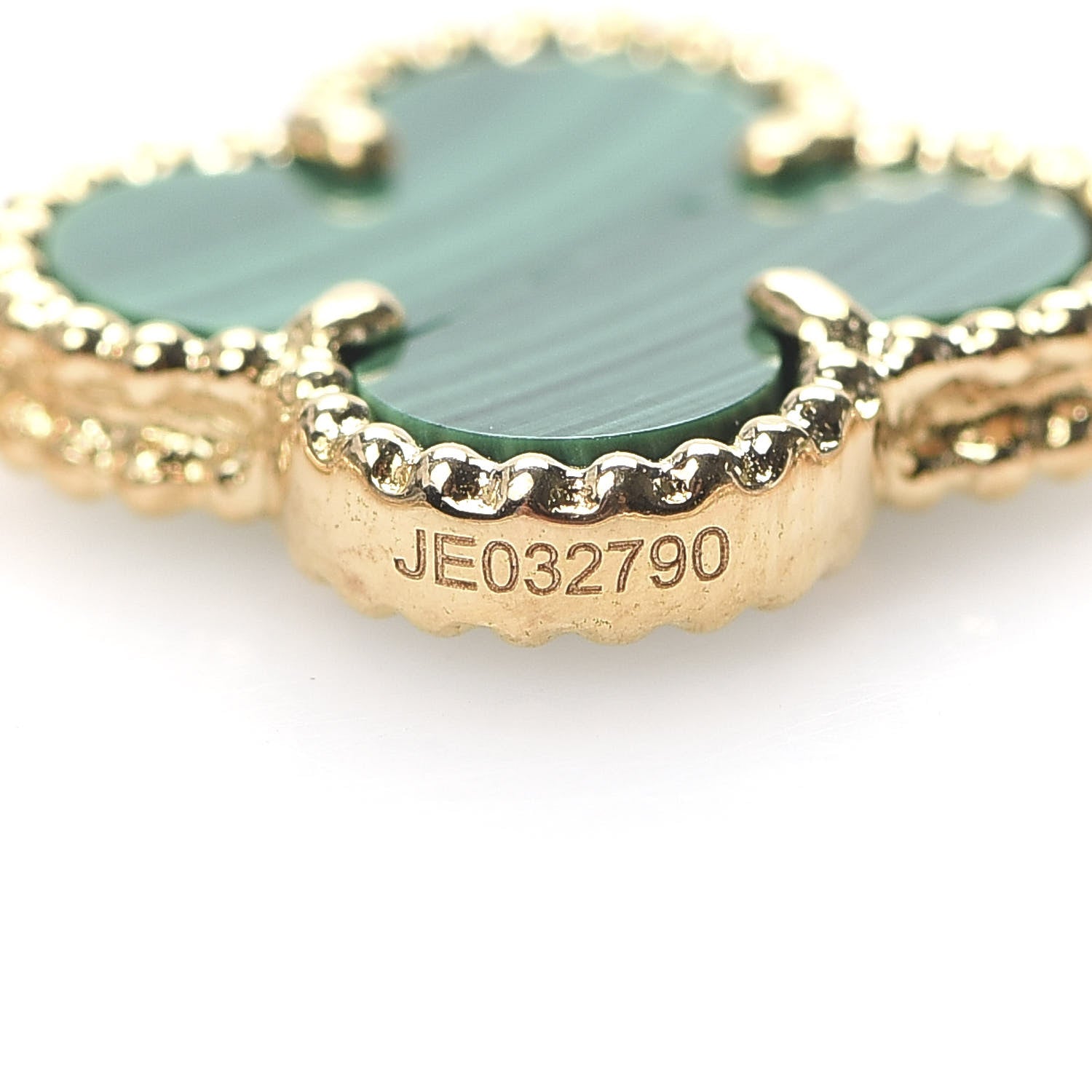 Van Cleef & Arpels 18K Yellow Gold Malachite 5 Motifs Vintage Alhambra Bracelet 5 of 8