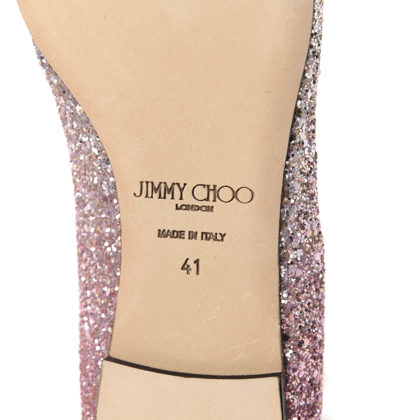 Glitter Degrade Gala Viola Flats 41 Candyfloss Champagne