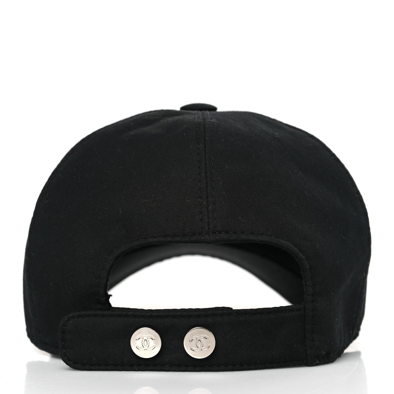 Chanel Cotton CC Cap Hat Black 5 of 7