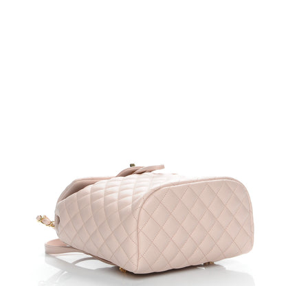 Chanel Calfskin Quilted Small Urban Spirit Backpack Beige 4 of 8