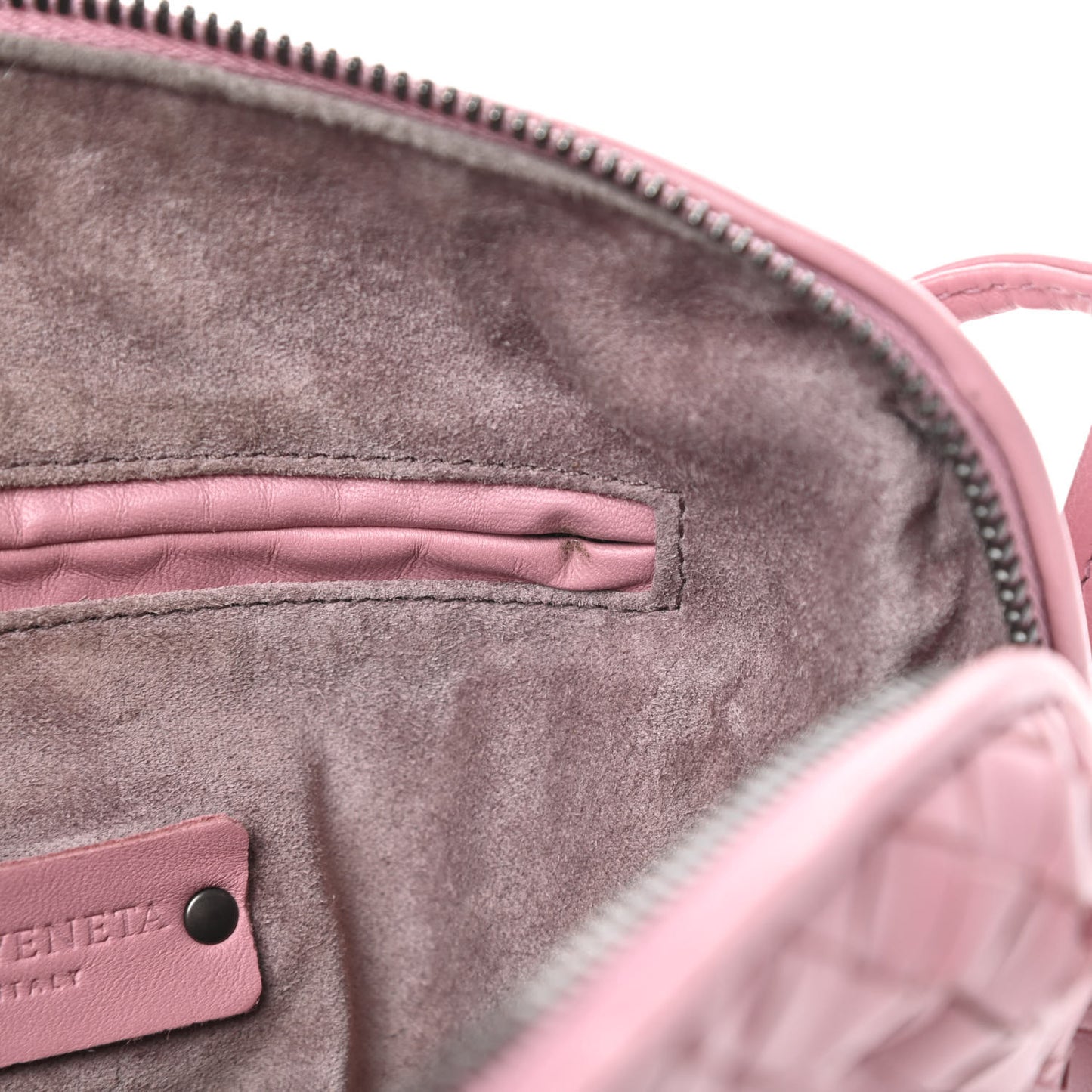 Nappa Intrecciato Pillow Crossbody Messenger Watteau