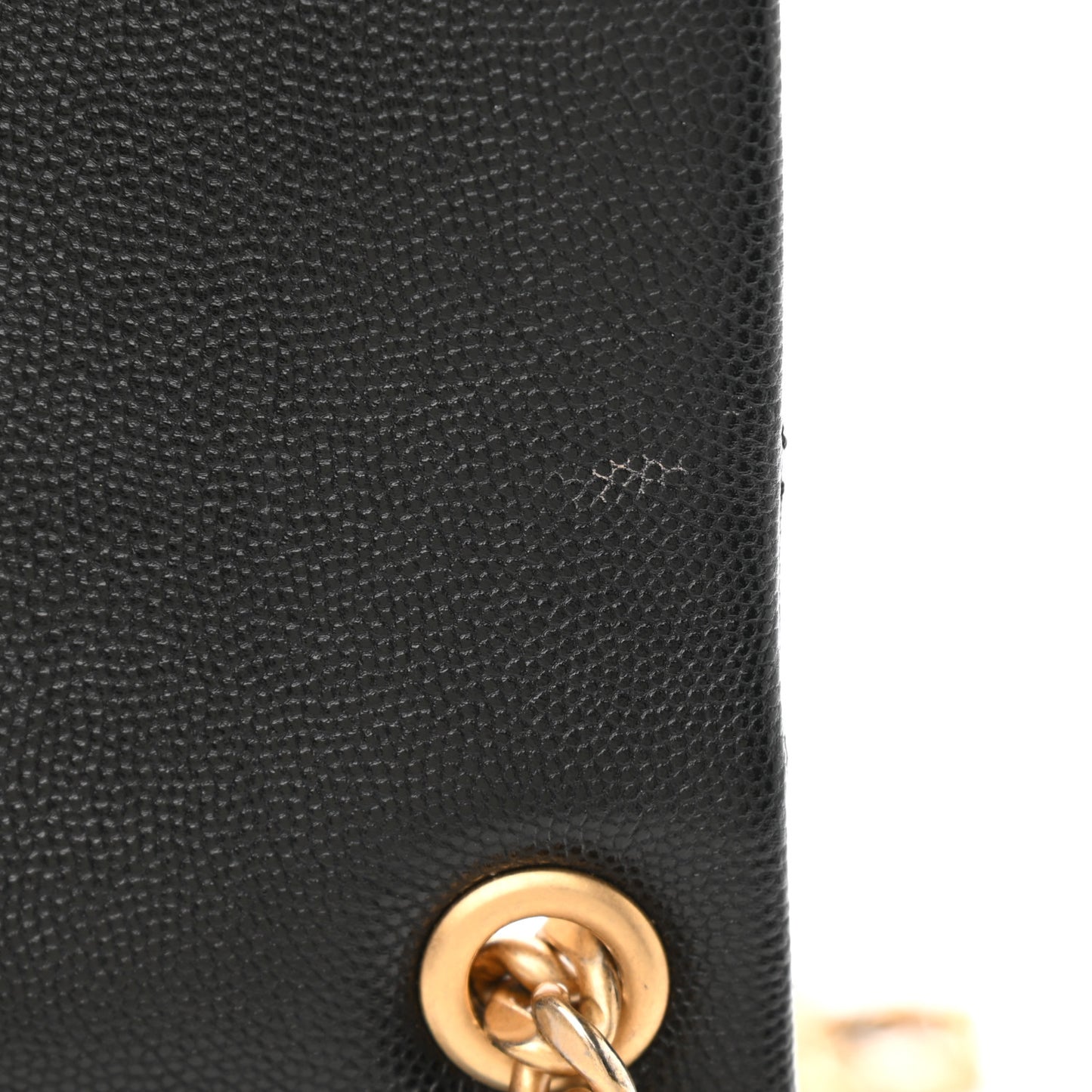 Caviar Quilted Small Fashion Therapy Flap Bag Black