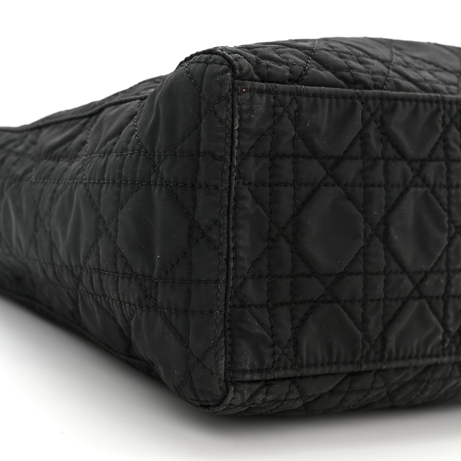 Christian Dior Nylon Cannage Medium Lady Dior Black 9 of 10