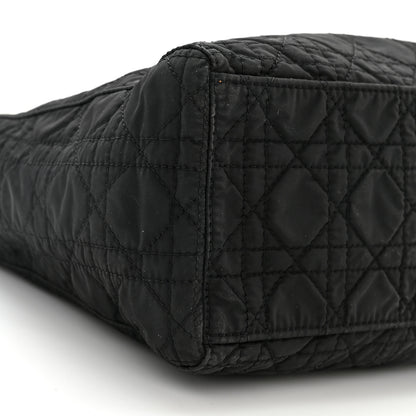 Christian Dior Nylon Cannage Medium Lady Dior Black 9 of 10