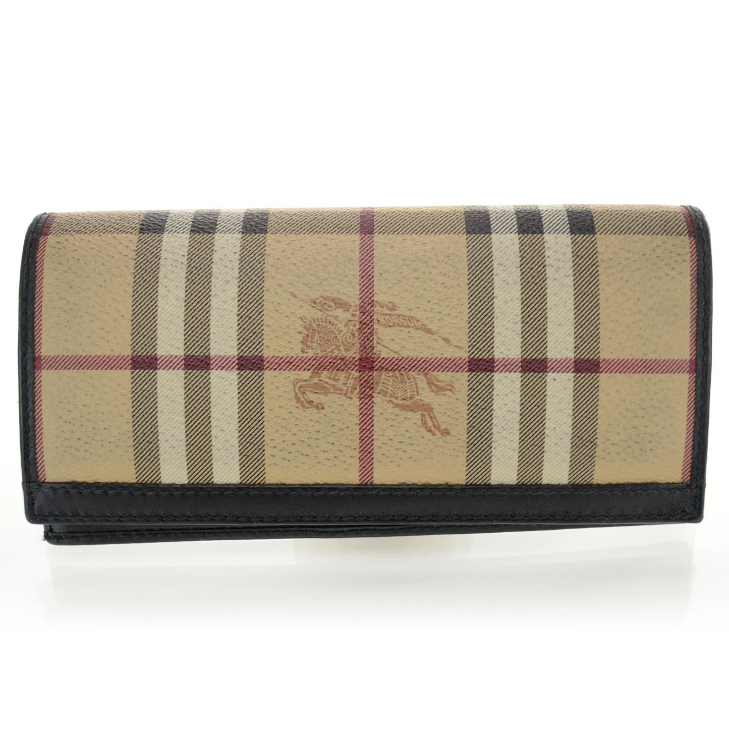 Haymarket Check Continental Flap Wallet
