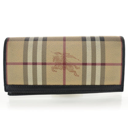 Burberry Haymarket Check Continental Flap Wallet 1 of 9
